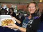Hard working volunteer - Big Greek Food Fest, Niles Hard working volunteer - Big Greek Food Fest, Niles