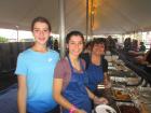 Hard working volunteers - Big Greek Food Fest, Niles