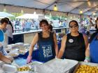 Hard working volunteers - Big Greek Food Fest, Niles