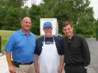 Church leader with volunteers - Glenview Greek Fest at Sts. Peter & Paul Church leader with volunteers - Glenview Greek Fest at Sts. Peter & Paul