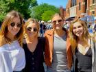 Happy participants - Lincoln Park Greek Fest, Chicago