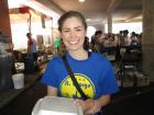 Hard working volunteer, Lincoln Park Greek Fest, Chicago Hard working volunteer, Lincoln Park Greek Fest, Chicago