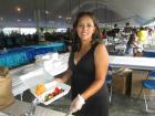 Hard working volunteer, Greek Fest of Palos Hills