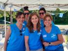 Friendly volunteers at the St. Nectarios Greek Fest in Palatine