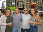 Happy participants, Taste of Greektown in Chicago