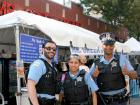 Police Officers, Taste of Greektown in Chicago Police Officers, Taste of Greektown in Chicago