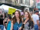 Happy participants, Taste of Greektown in Chicago Happy participants, Taste of Greektown in Chicago
