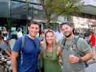 Happy participants, Taste of Greektown in Chicago Happy participants, Taste of Greektown in Chicago