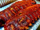 The famous BBQ Baby Back Ribs at The Canteen Restaurant in Barrington The famous BBQ Baby Back Ribs at The Canteen Restaurant in Barrington