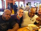 Staff and customers enjoying breakfast at Lumes Pancake House Chicago Staff and customers enjoying breakfast at Lumes Pancake House Chicago
