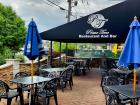 Outdoor patio at Prime Time Restaurant and bar in Hickory Hills Outdoor patio at Prime Time Restaurant and bar in Hickory Hills