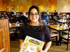 Friendly hostess at Tasty Waffle Restaurant in Romeoville Friendly hostess at Tasty Waffle Restaurant in Romeoville