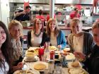 Happy customers at Teddy's Diner in Elk Grove Village Happy customers at Teddy's Diner in Elk Grove Village