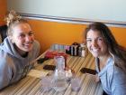 Happy customers at Teddy's Diner in Elk Grove Village Happy customers at Teddy's Diner in Elk Grove Village