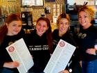 Friendly servers at Xando Cafe in Hickory Hills Friendly servers at Xando Cafe in Hickory Hills
