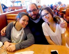 Family enjoying lunch at Butterfield's Pancake House & Restaurant in Northbrook