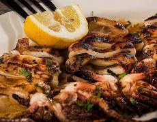 The famous Grilled Octopus at Kefi Greek Cuisine in Palos Heights The famous Grilled Octopus at Kefi Greek Cuisine in Palos Heights